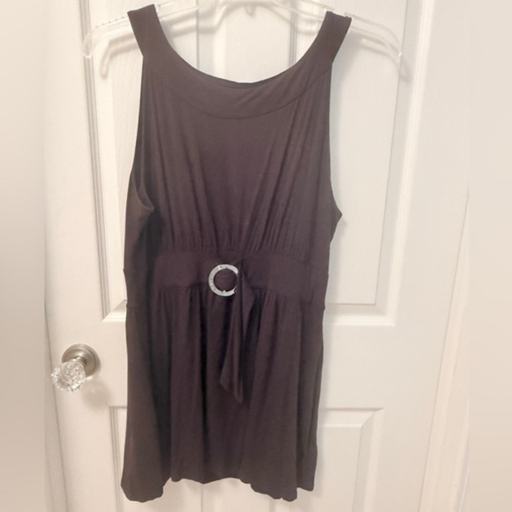 Michael‎ Kors Brown Midi Dress Sz XL. BS